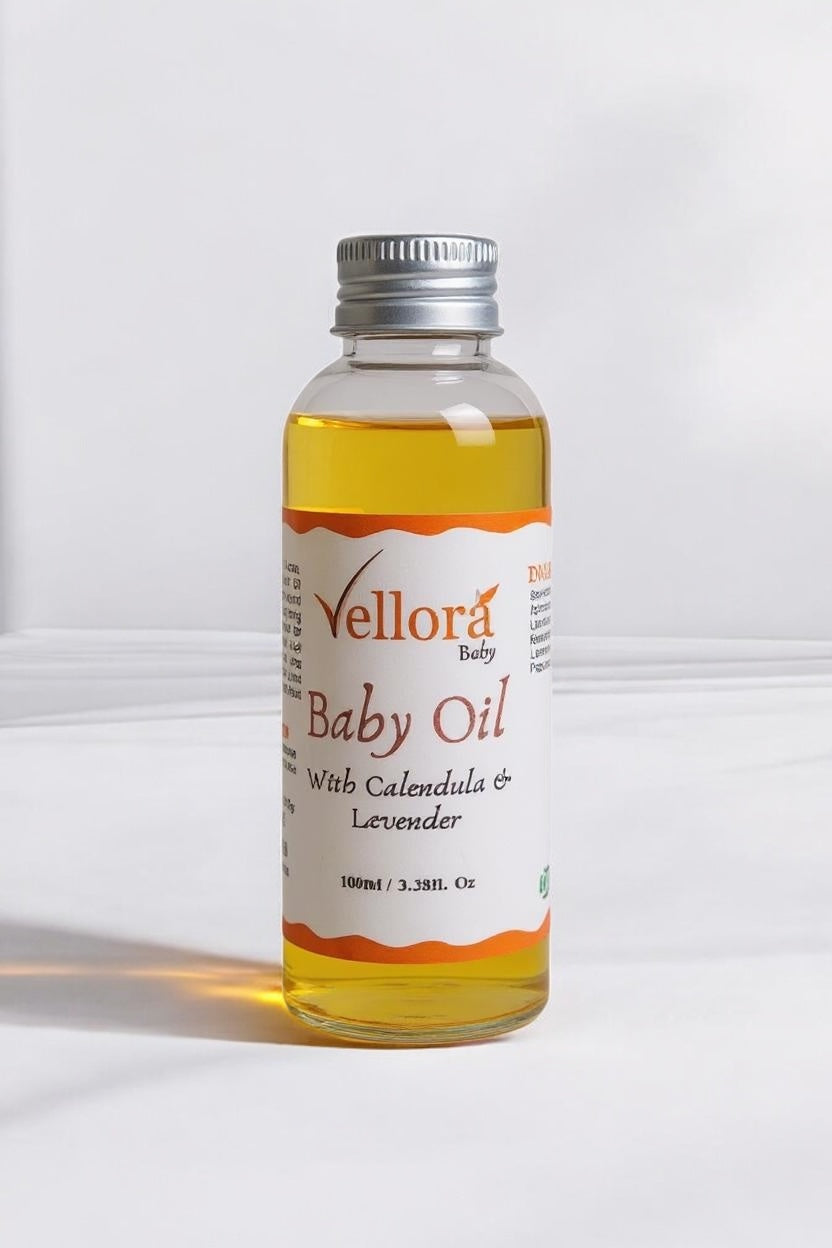 5-in-1 Newborn Baby Bundle with Baby Oil